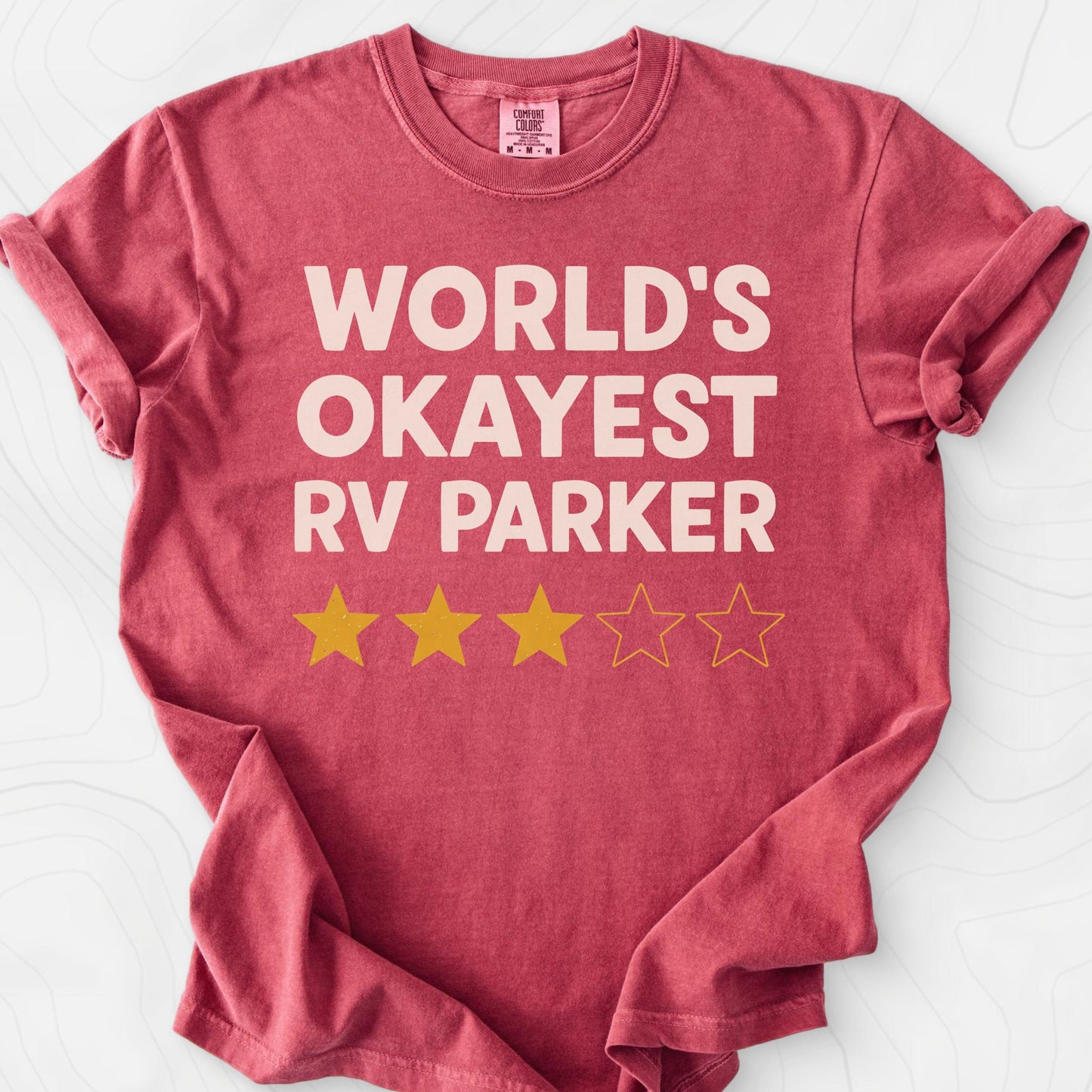 World's Okayest RV Parker T-Shirt