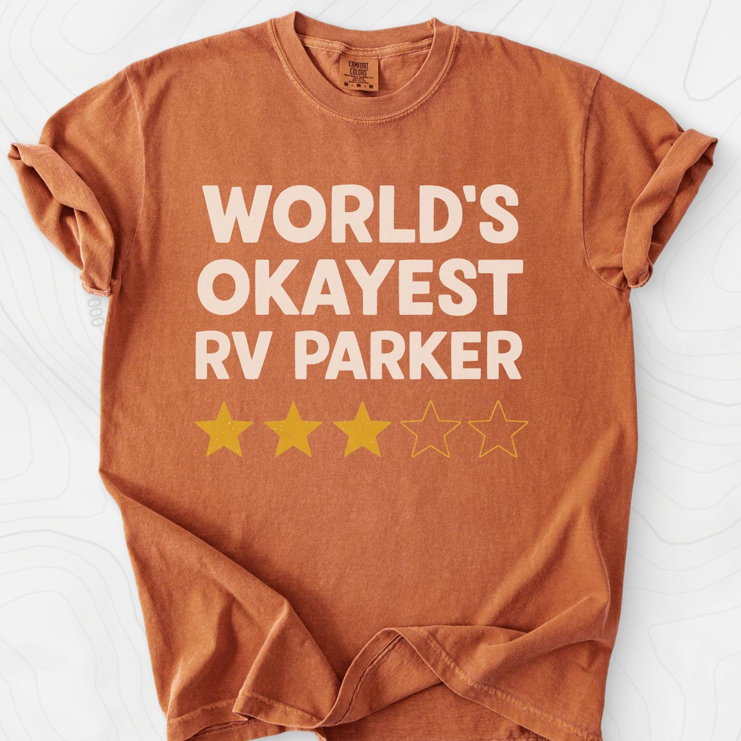World's Okayest RV Parker T-Shirt