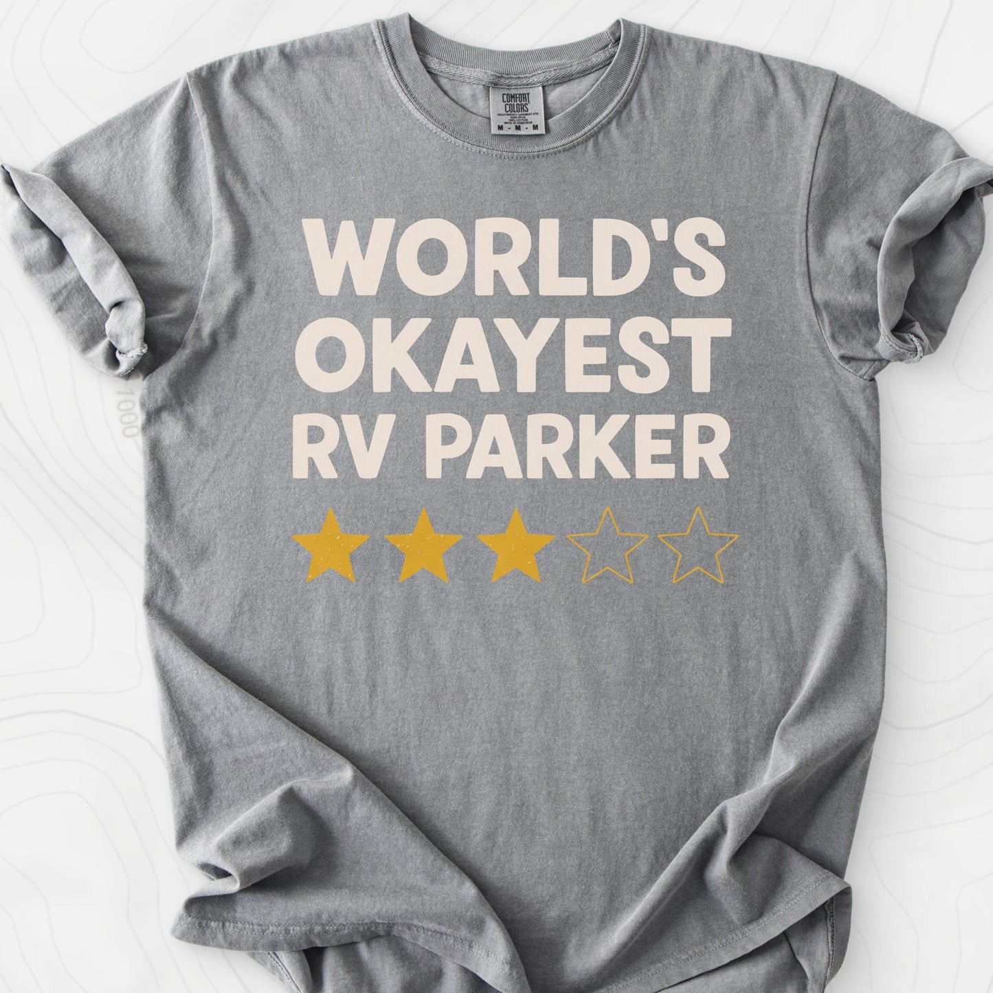 World's Okayest RV Parker T-Shirt