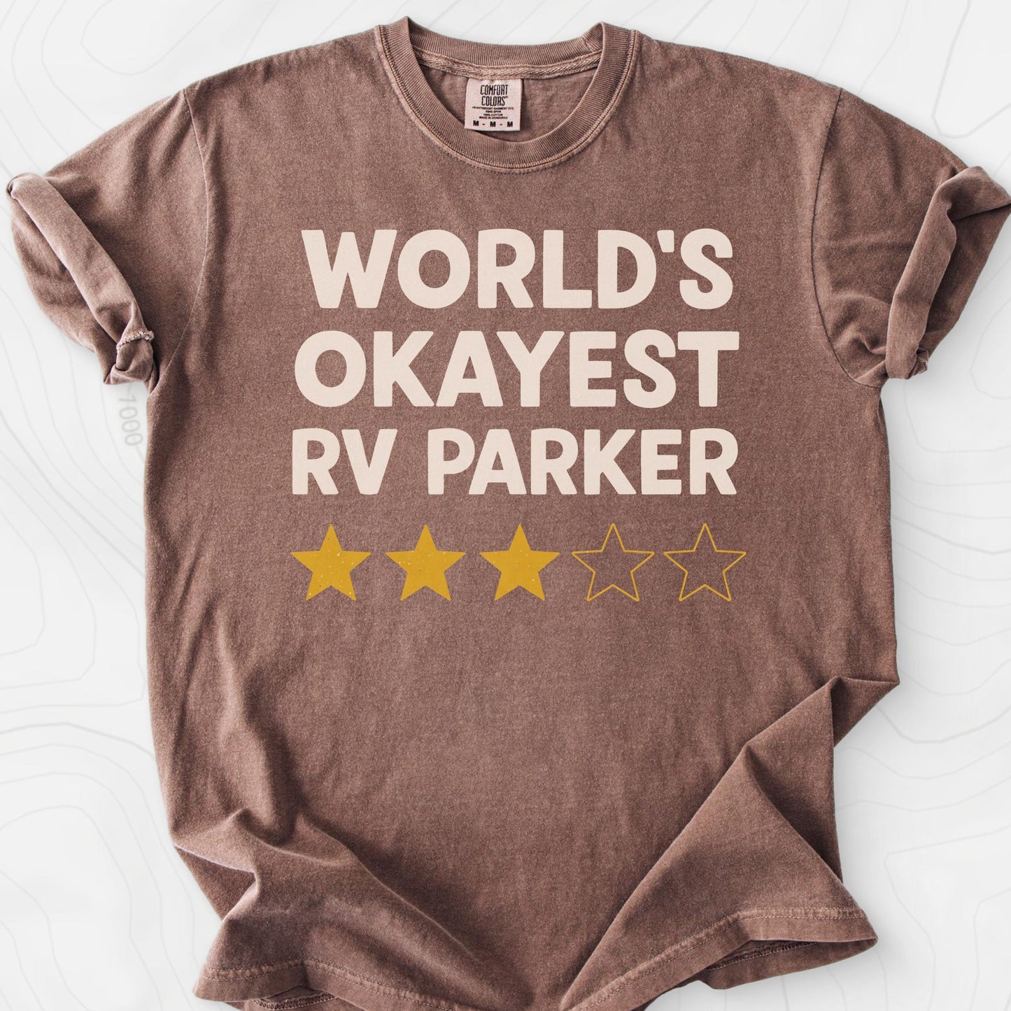 World's Okayest RV Parker T-Shirt