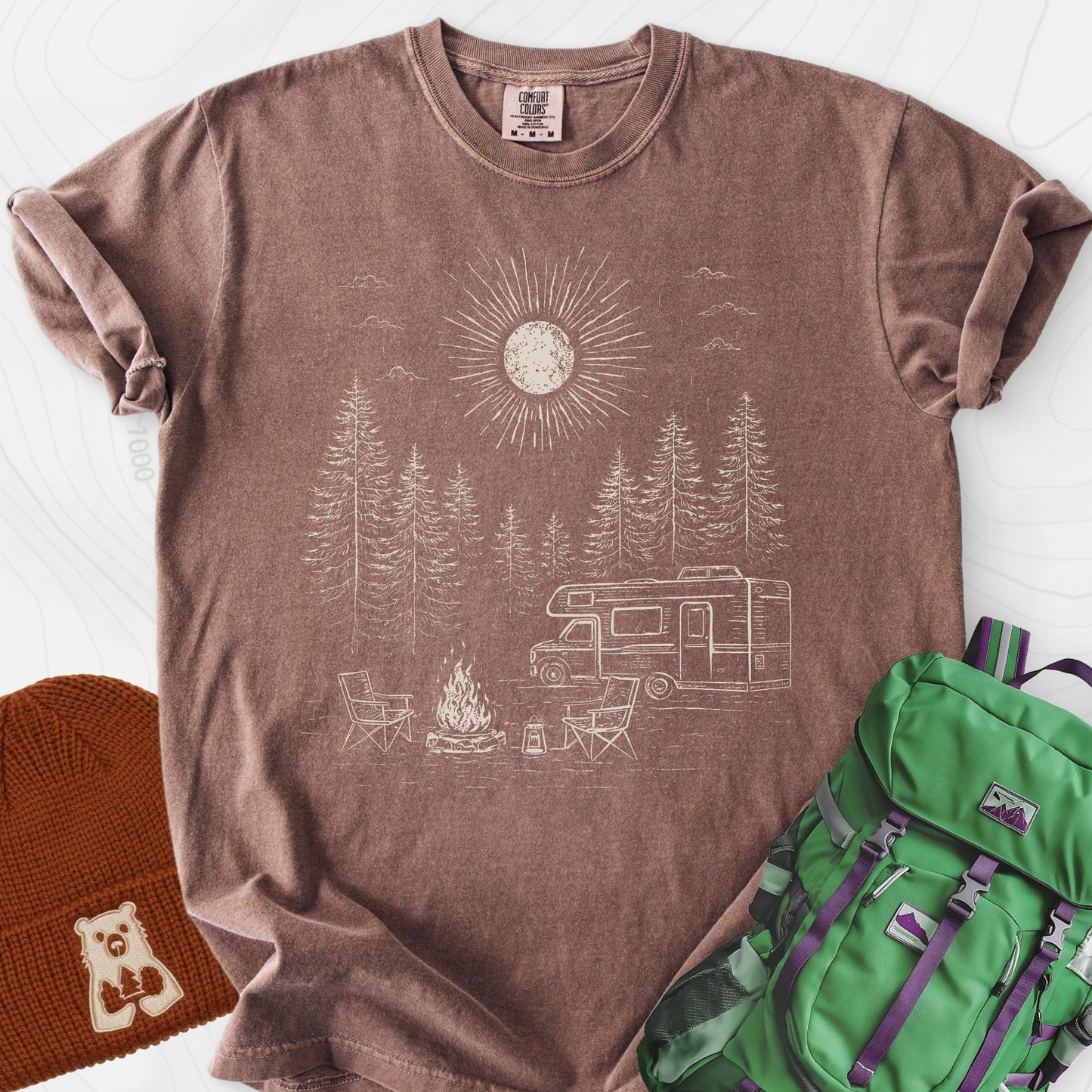 Midnight Campfire Escape T-Shirt