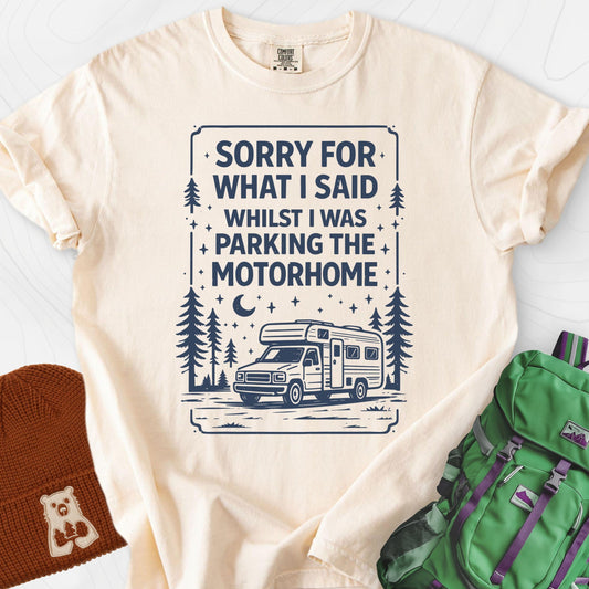 Parking the Motorhome T-Shirt