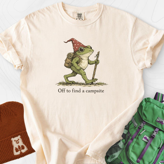 Off to Find a Campsite T-Shirt