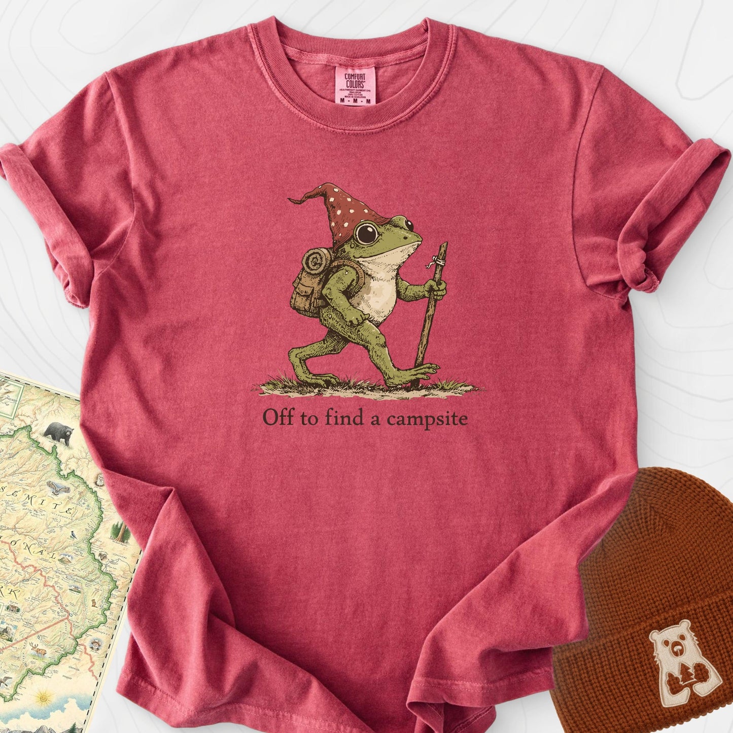 Off to Find a Campsite T-Shirt