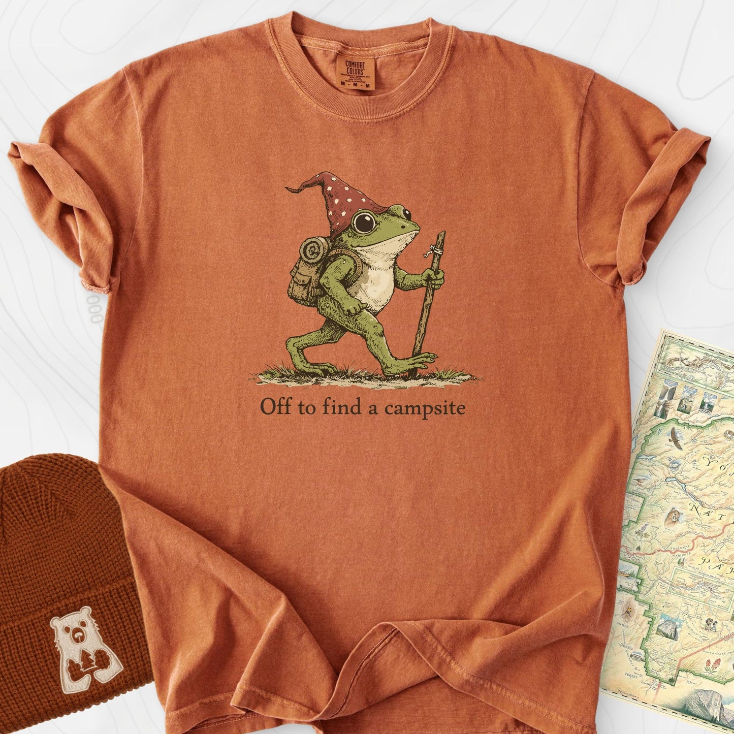 Off to Find a Campsite T-Shirt