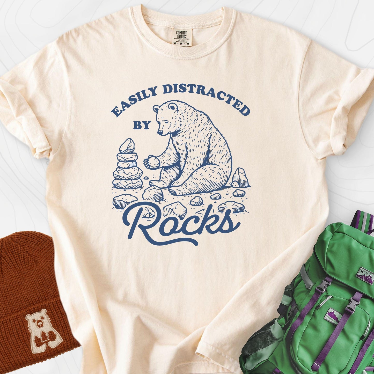 Easily Distracted by Rocks T-Shirt