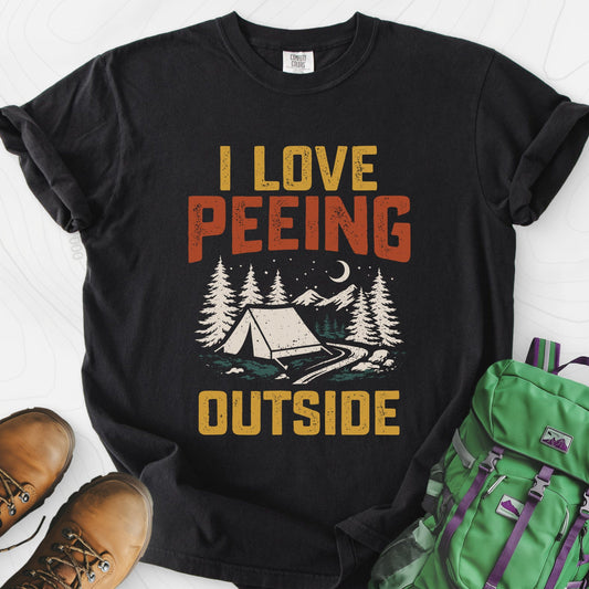 Peeing Outside T-Shirt