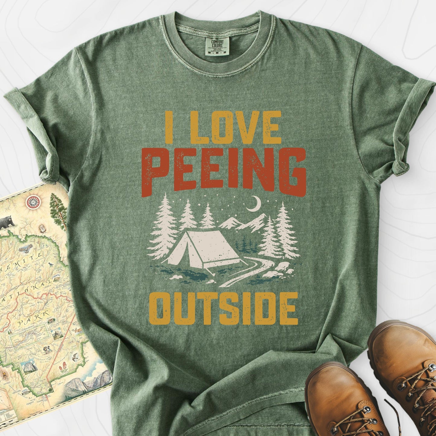 Peeing Outside T-Shirt