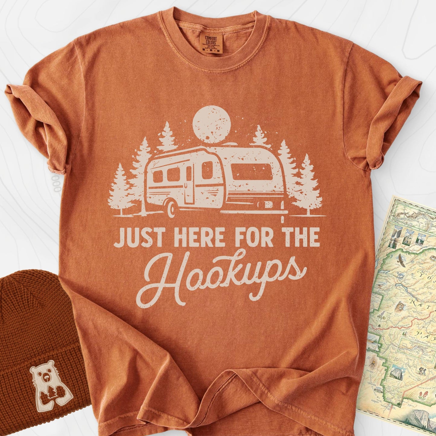 Here for the Hookups T-Shirt