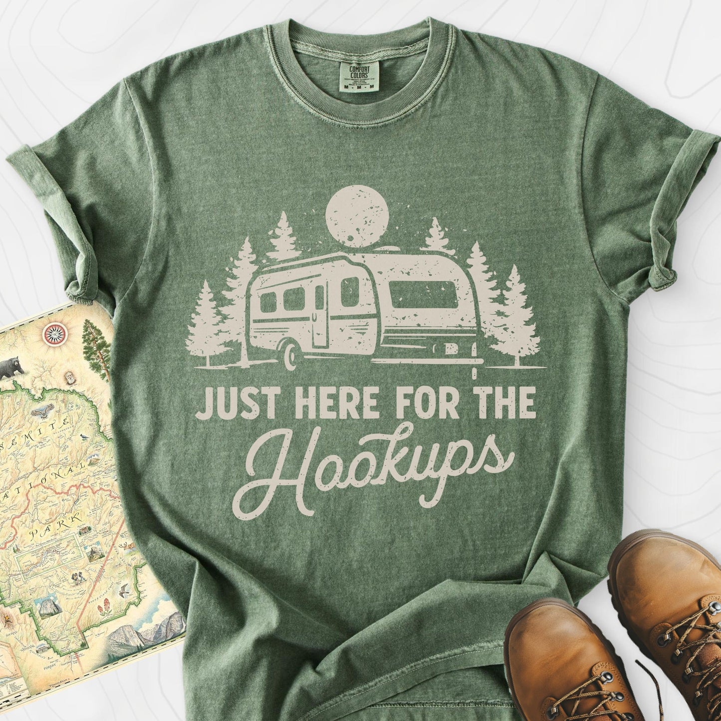 Here for the Hookups T-Shirt