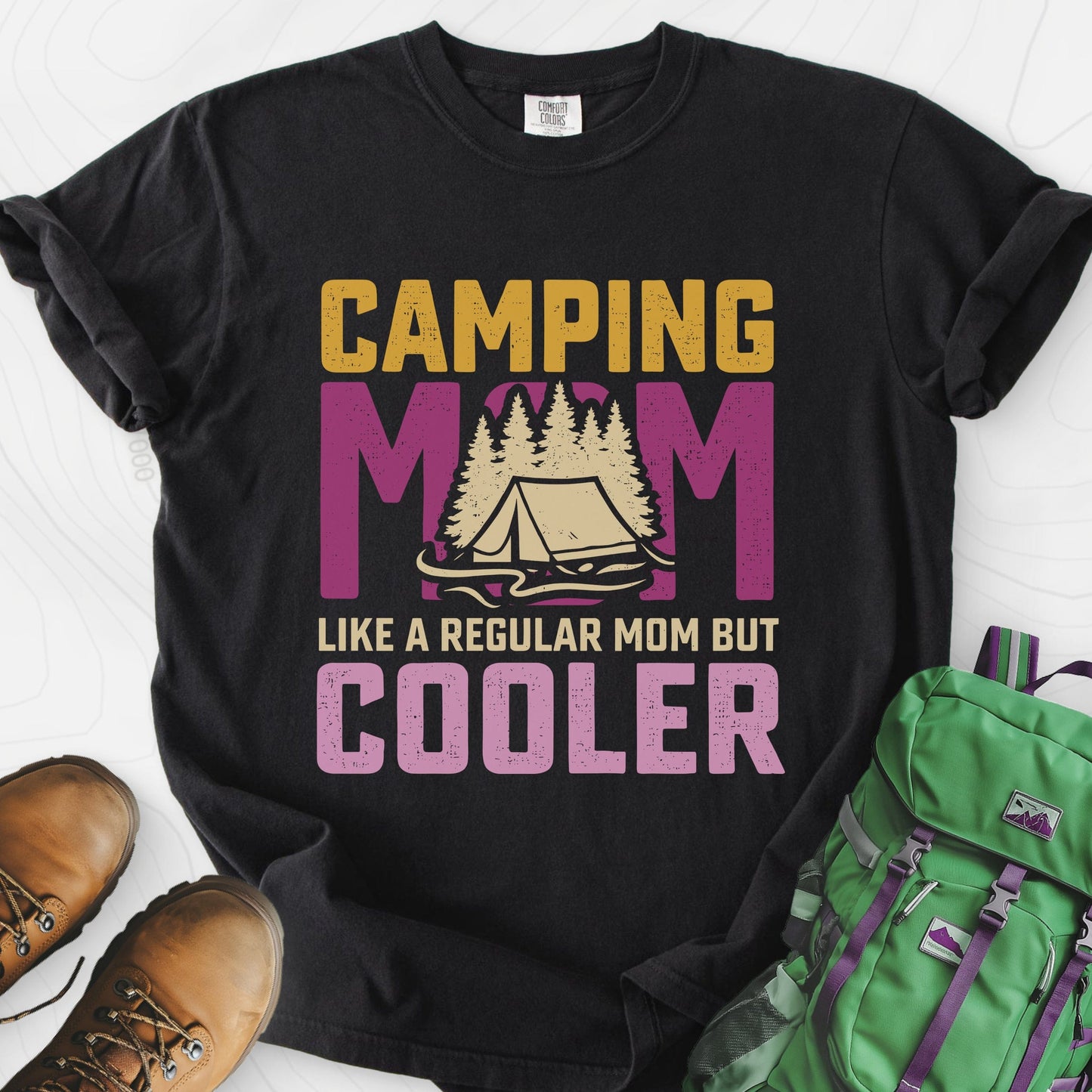 Camping Mom T-Shirt