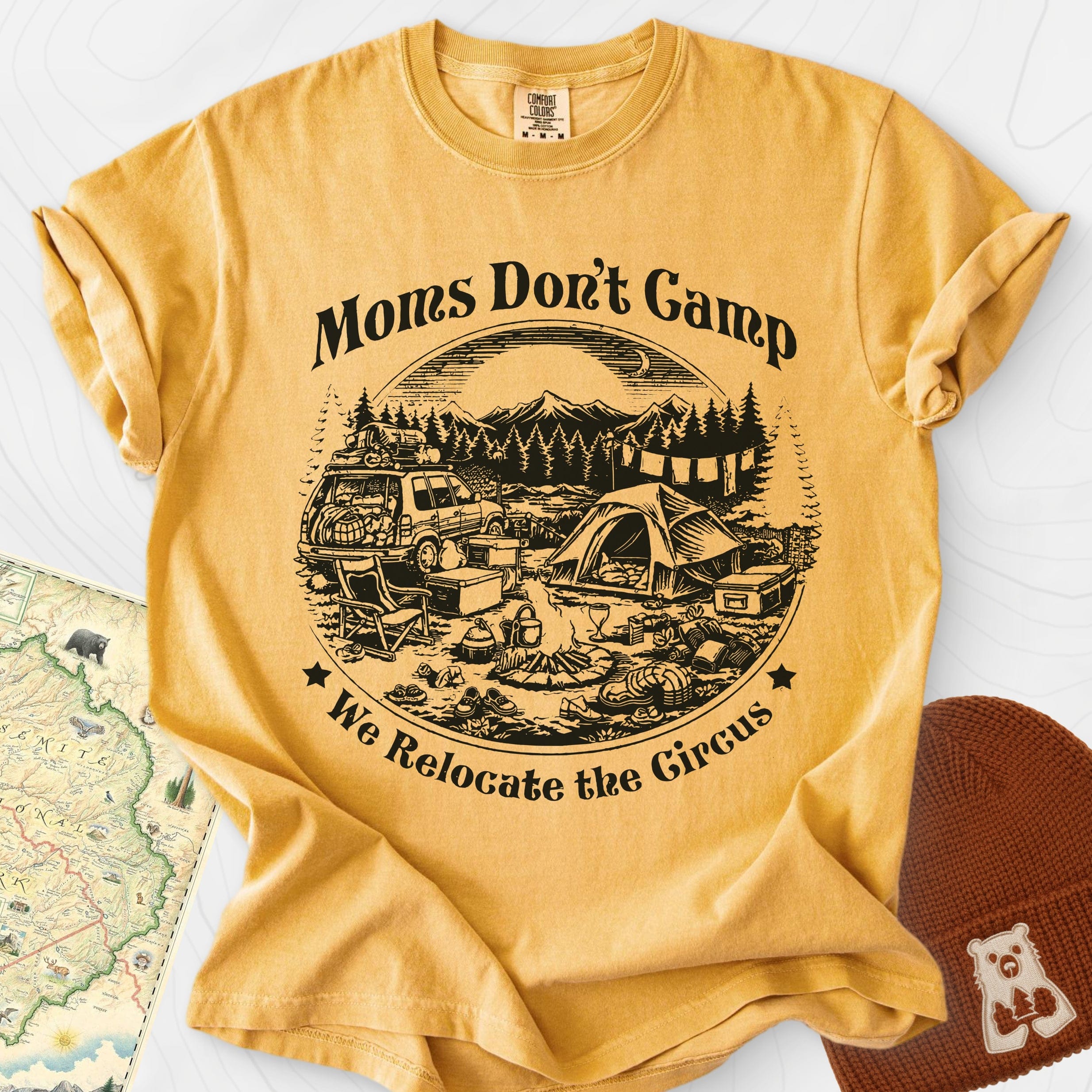 Relocate the Circus T-Shirt – The Grizzly Co.