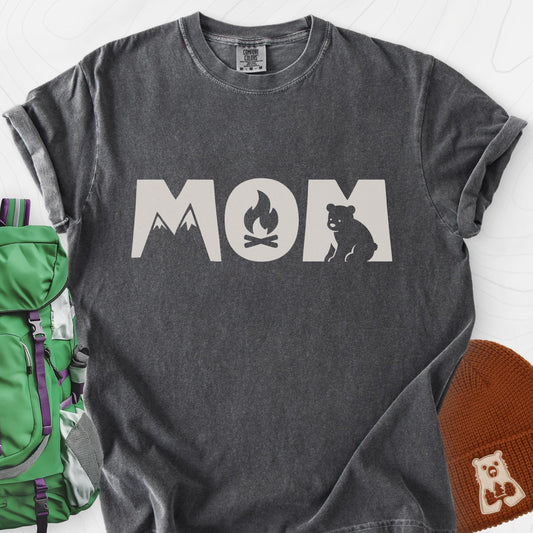 Camping Mom Icons T-Shirt