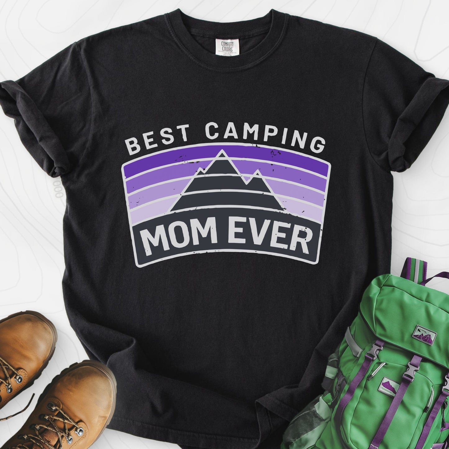 Best Camping Mom T-Shirt