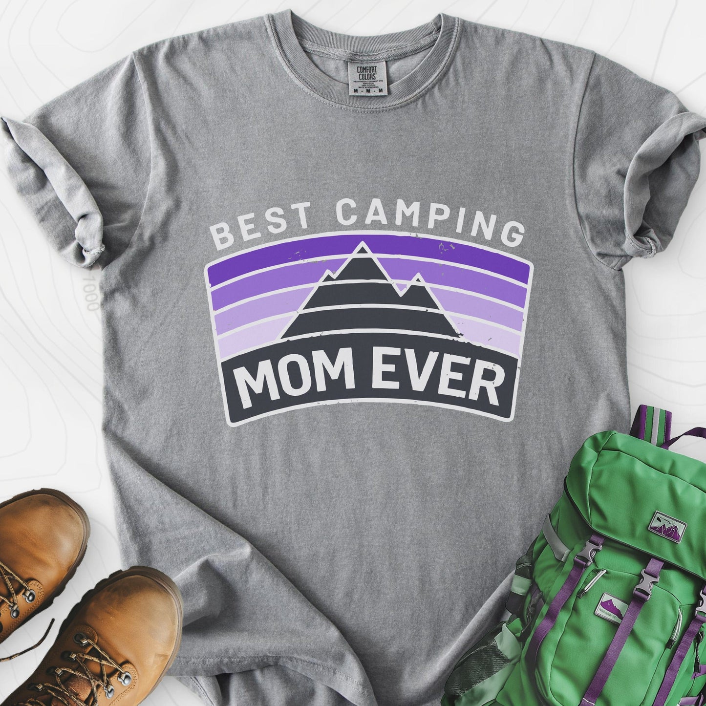 Best Camping Mom T-Shirt