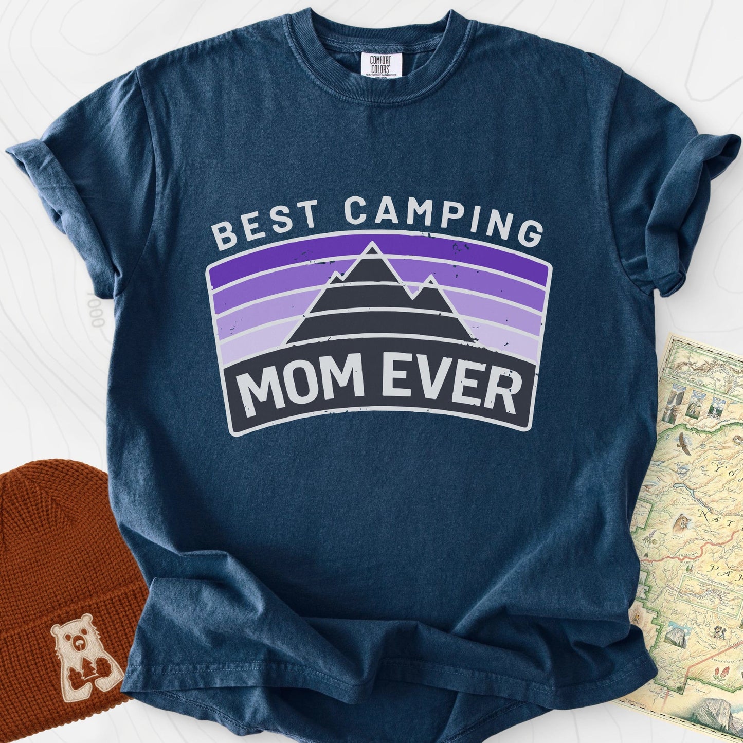 Best Camping Mom T-Shirt