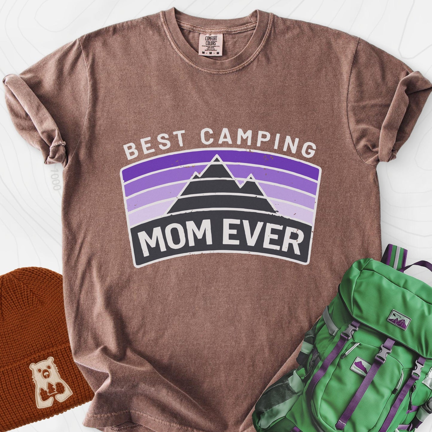Best Camping Mom T-Shirt