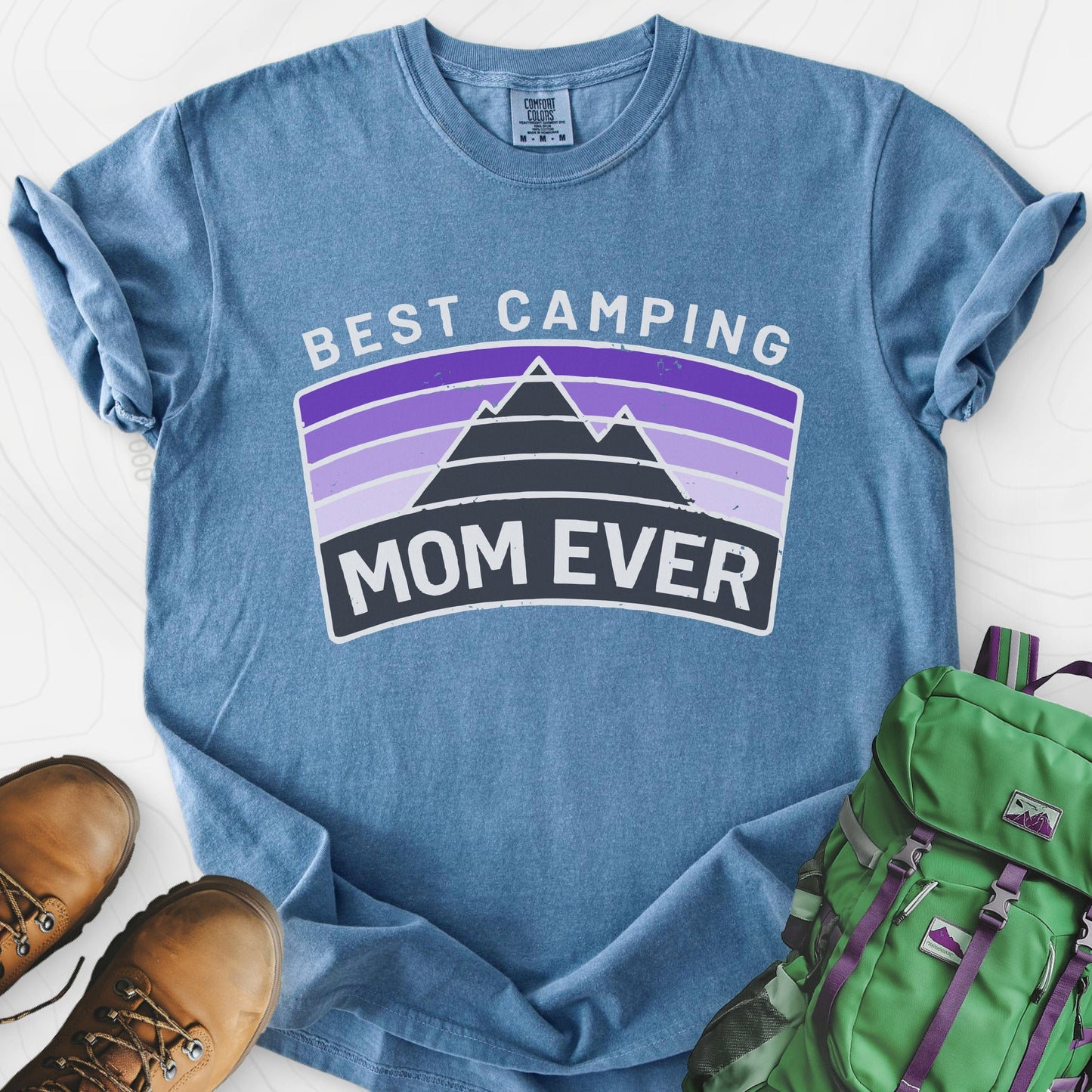 Best Camping Mom T-Shirt