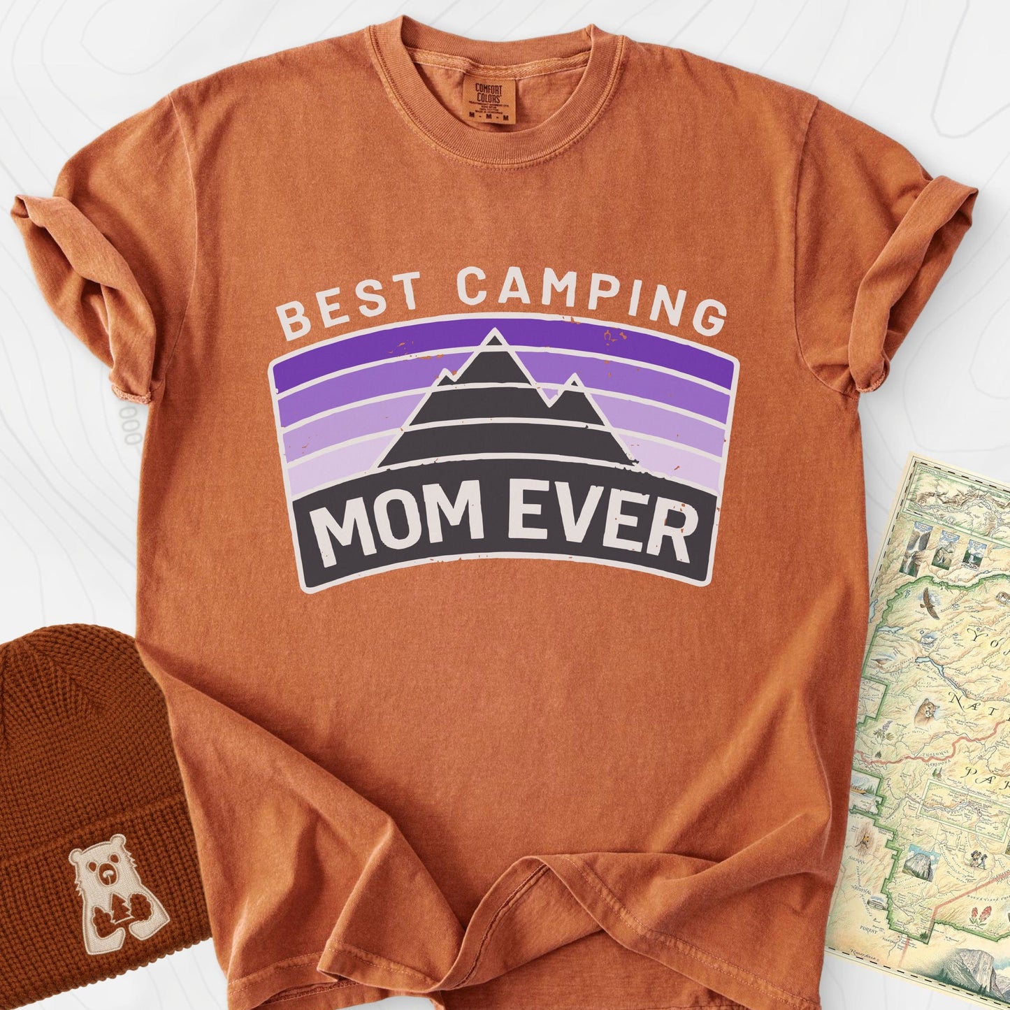 Best Camping Mom T-Shirt