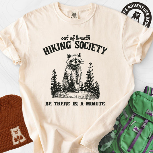 Out Of Breath Hiking Society T-Shirt