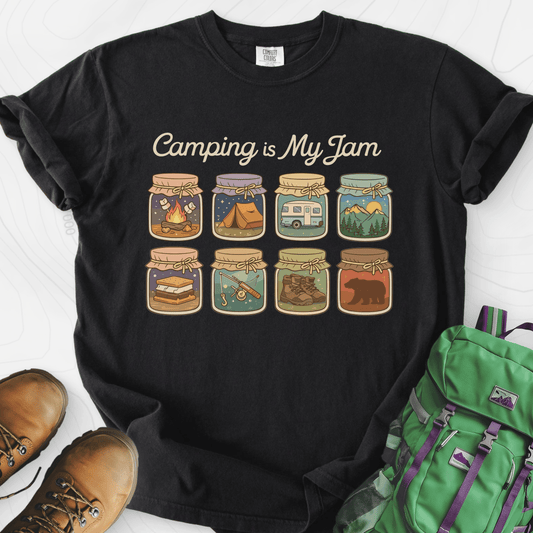 Camping Is My Jam T-Shirt