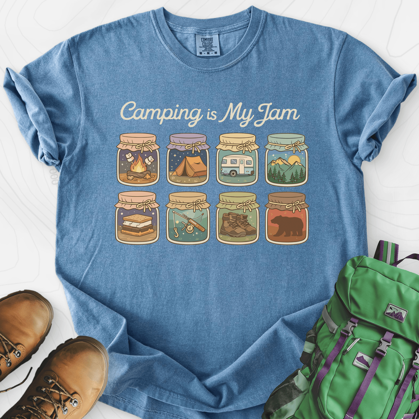 Camping Is My Jam T-Shirt