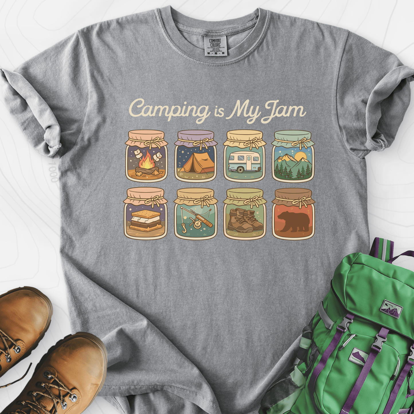 Camping Is My Jam T-Shirt