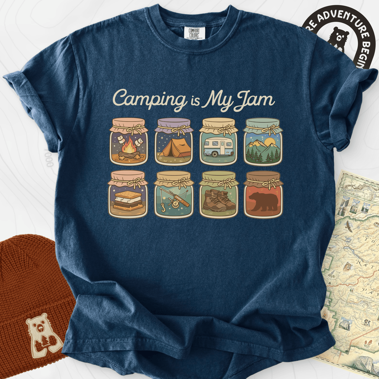 Camping Is My Jam T-Shirt