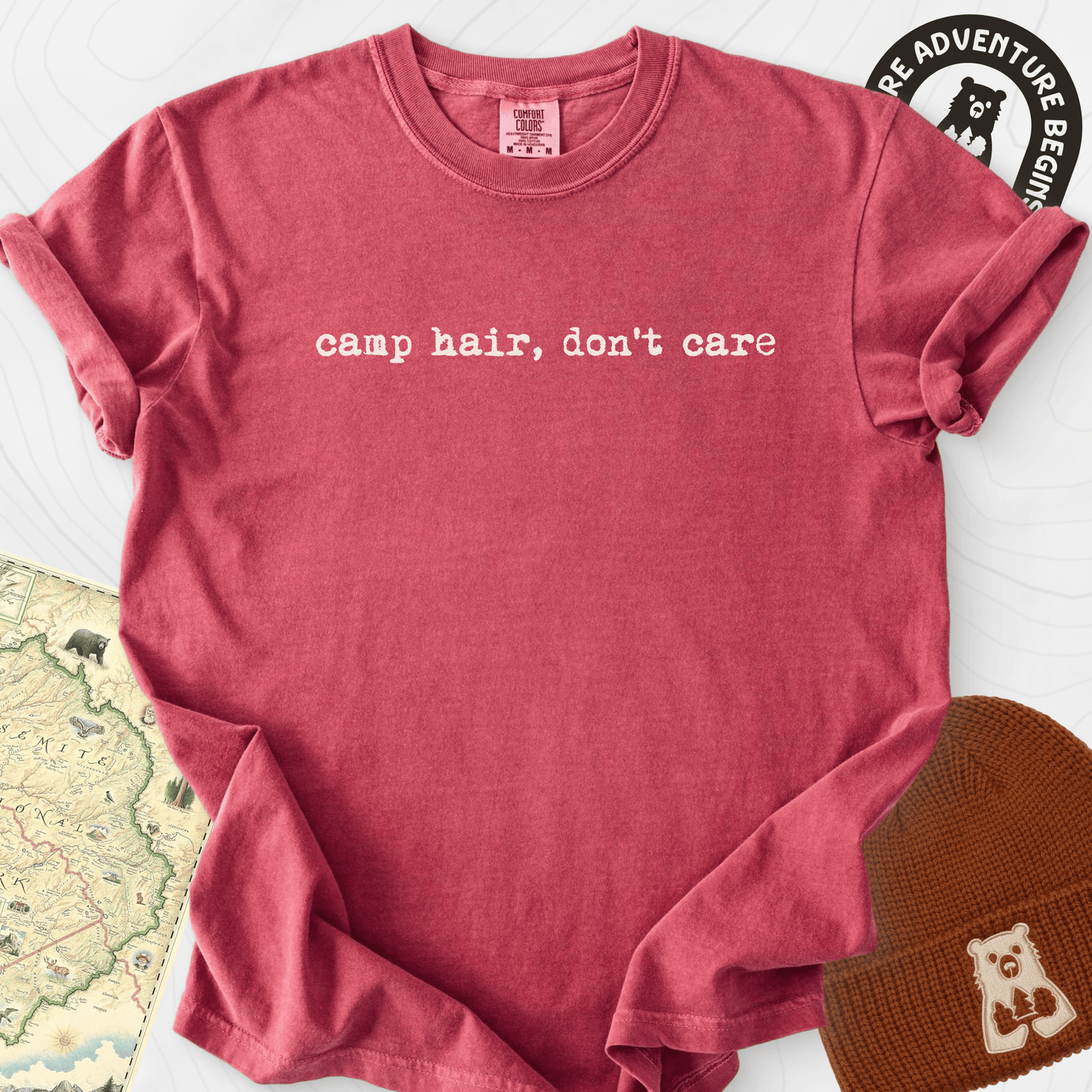 Camp Hair Don't Care T-Shirt