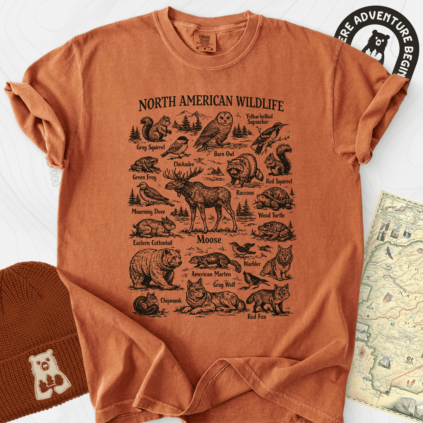 North American Wildlife T-Shirt