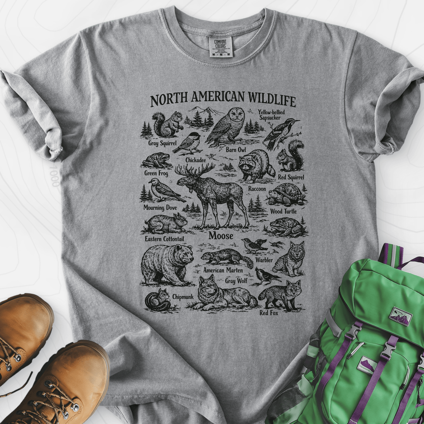 North American Wildlife T-Shirt