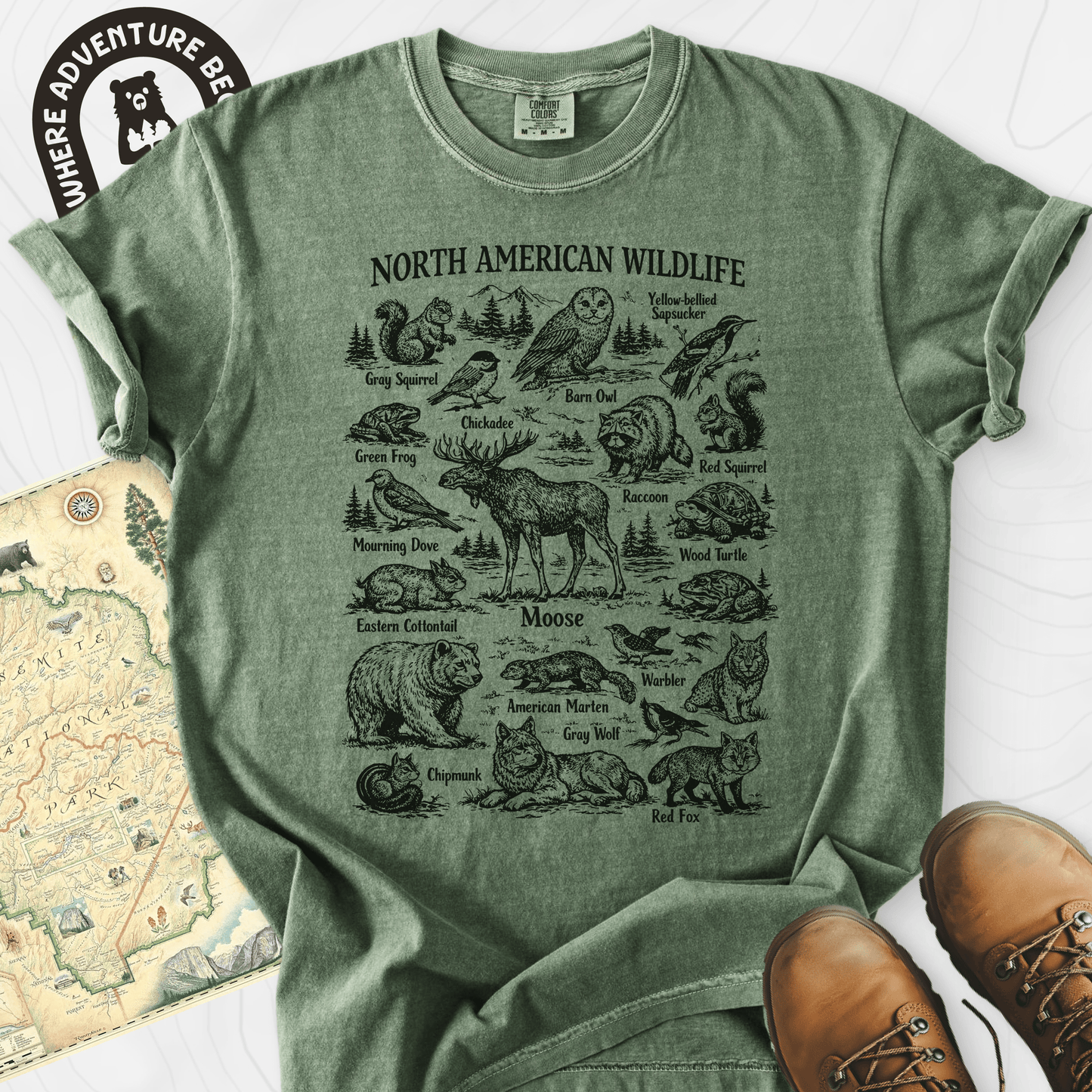 North American Wildlife T-Shirt