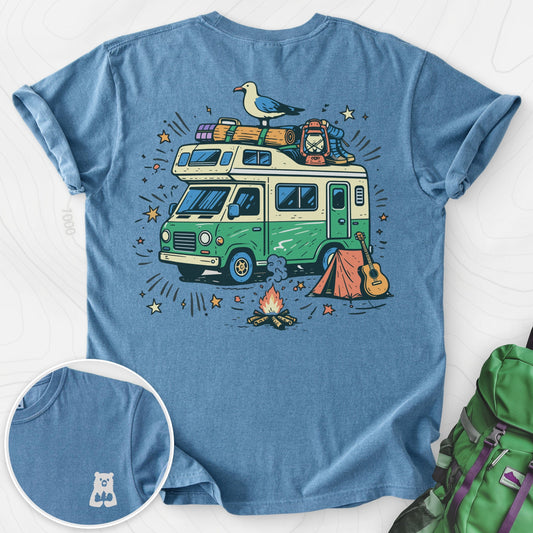 Adventure Camper Back Print