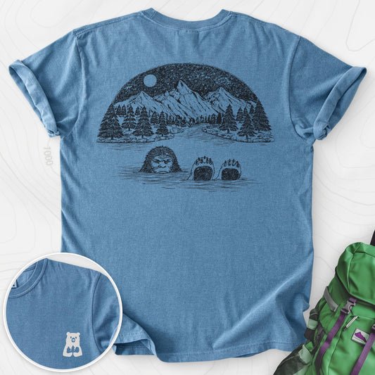 Lake Bigfoot Back Print