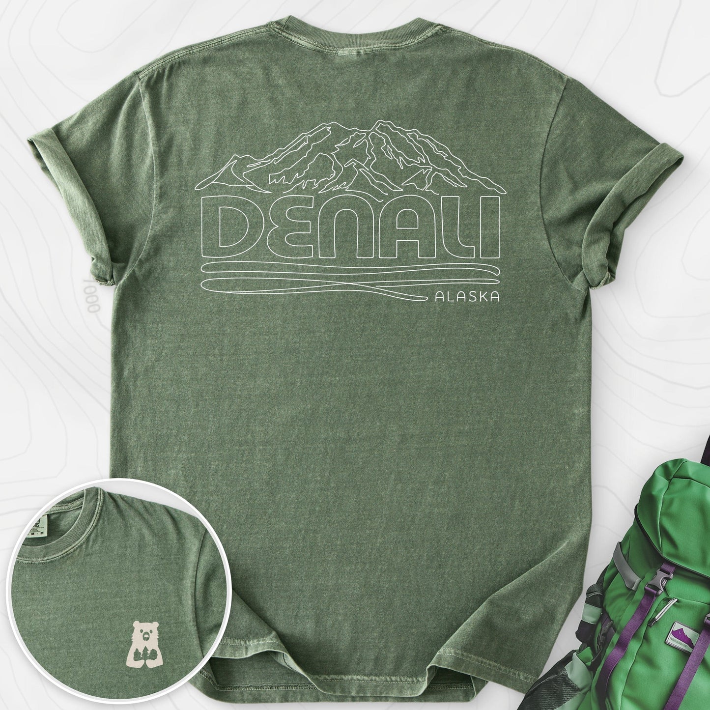 Denali Back Print