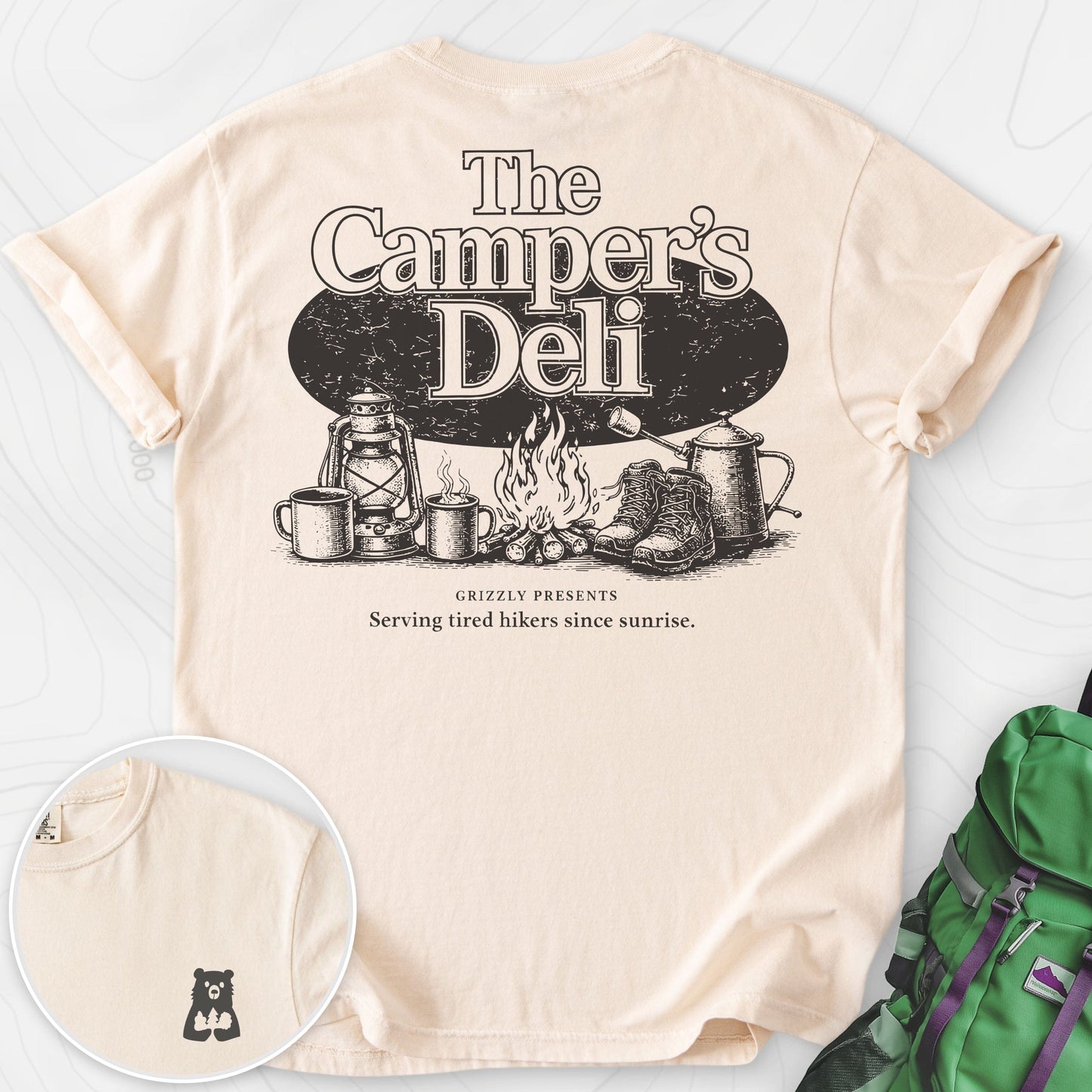 Campers Deli Back Print