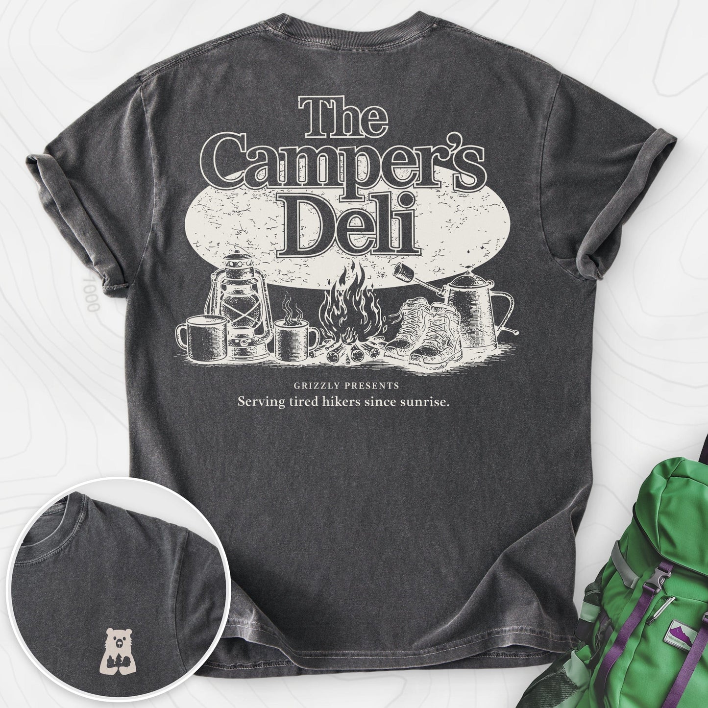 Campers Deli Back Print