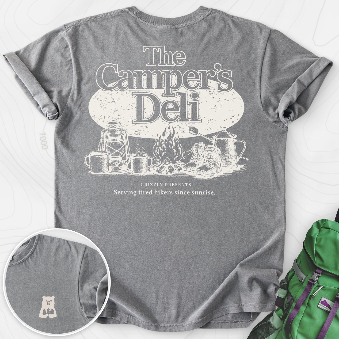 Campers Deli Back Print