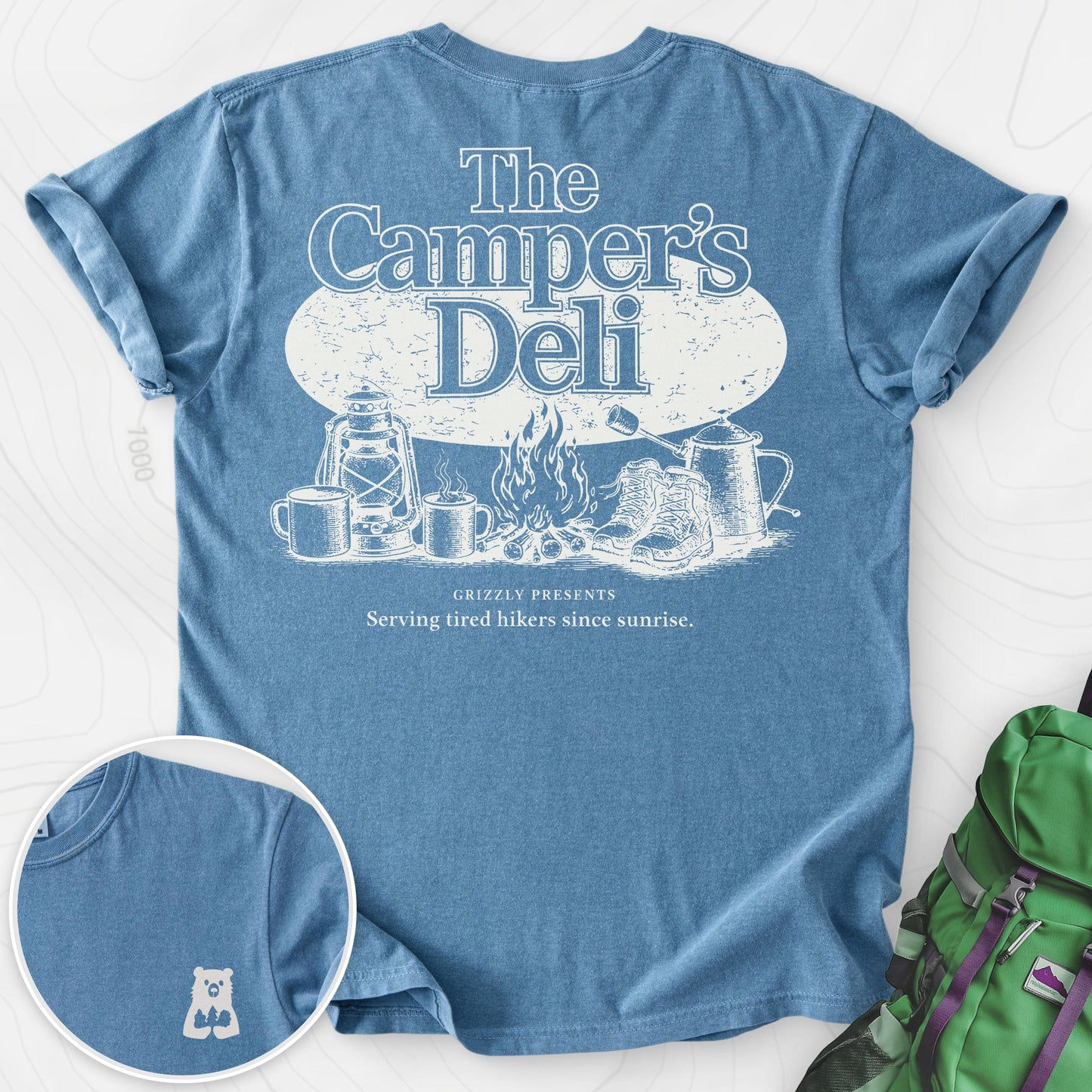 Campers Deli Back Print