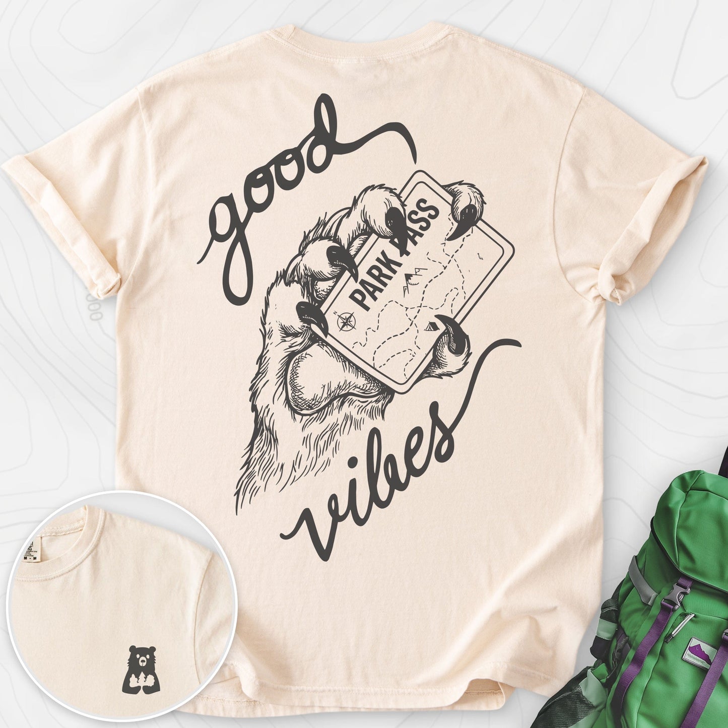 Park Pass Back Print