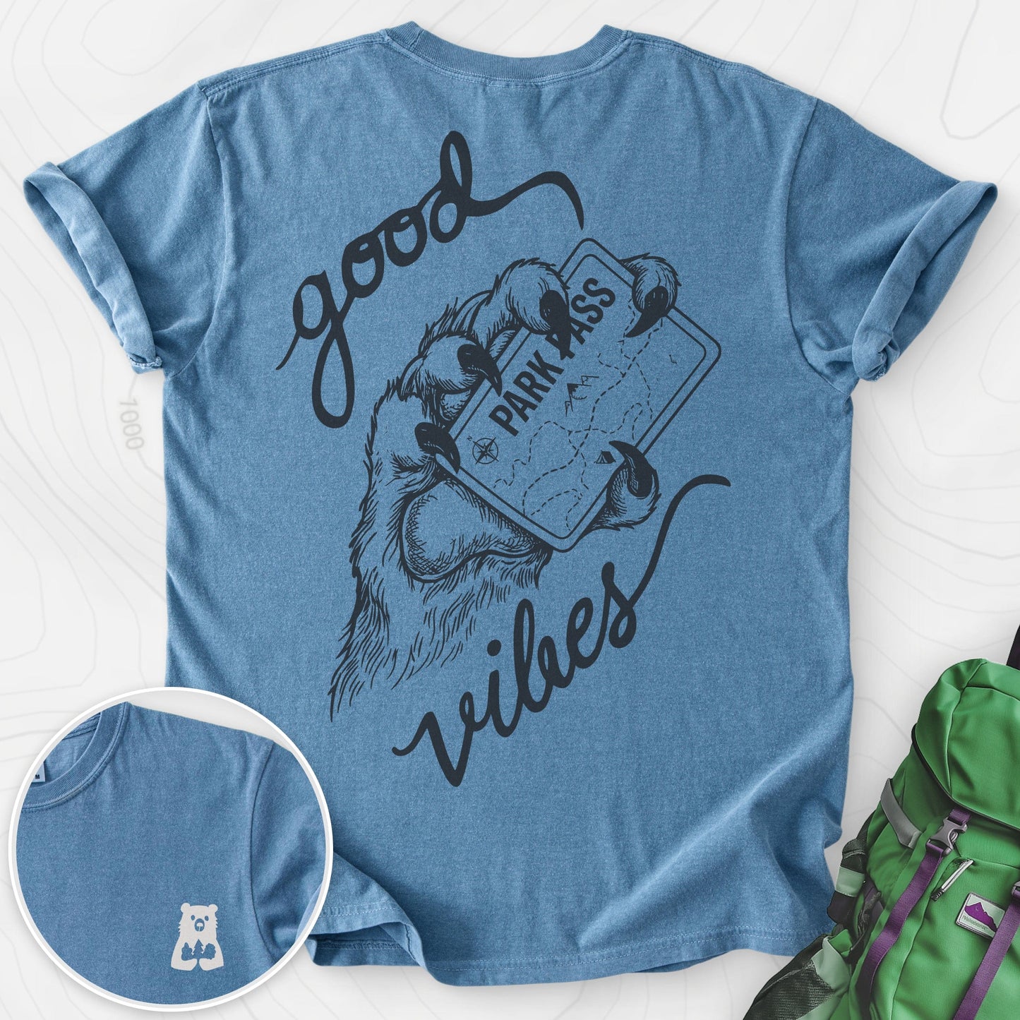 Park Pass Back Print