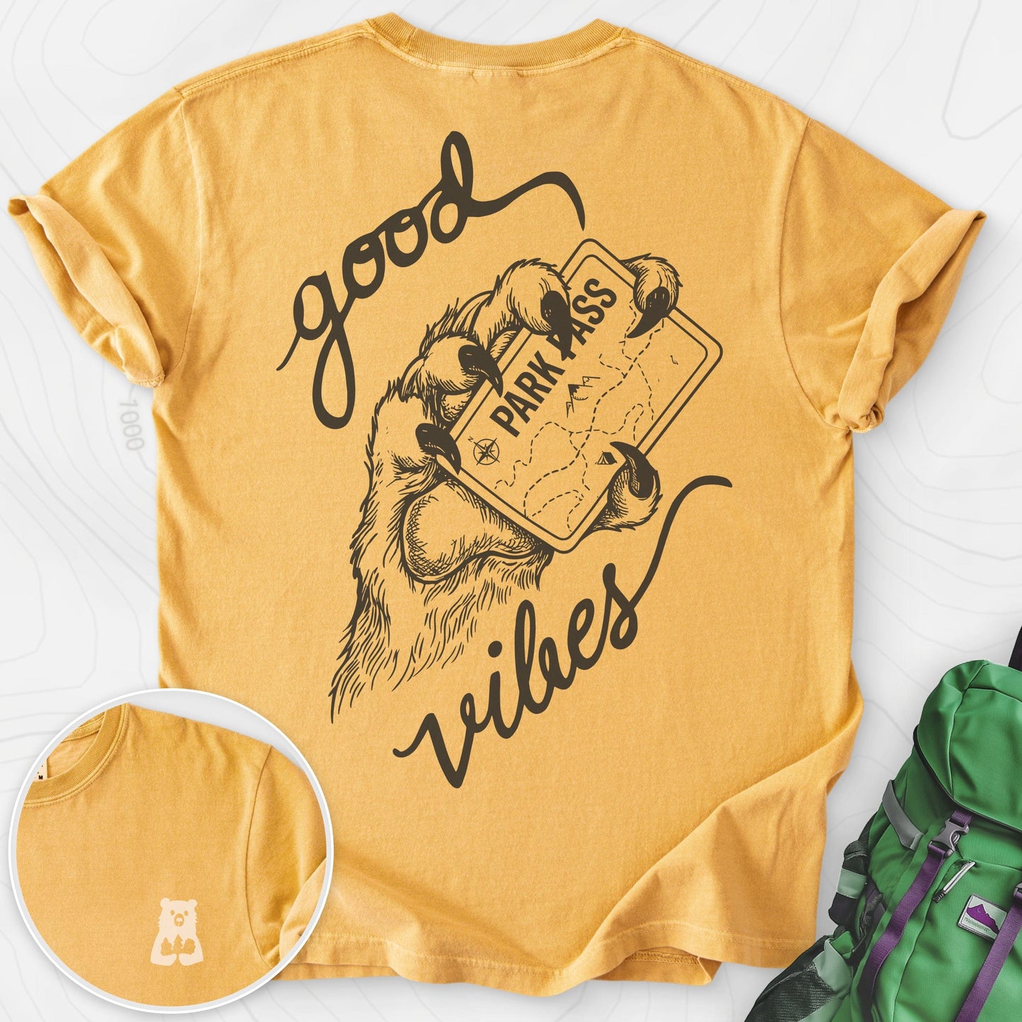 Park Pass Back Print