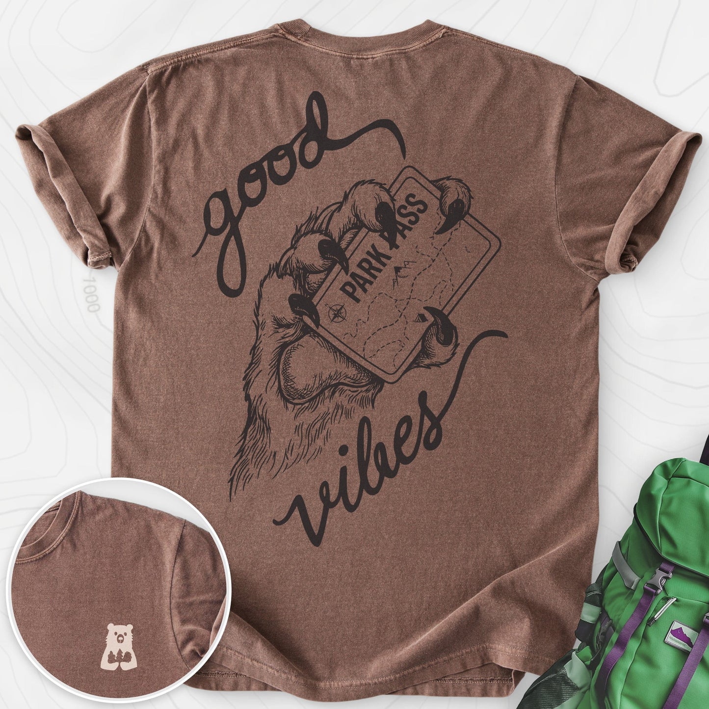 Park Pass Back Print