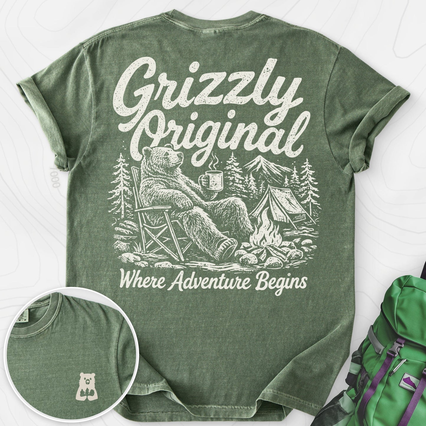 Grizzly Original Back Print