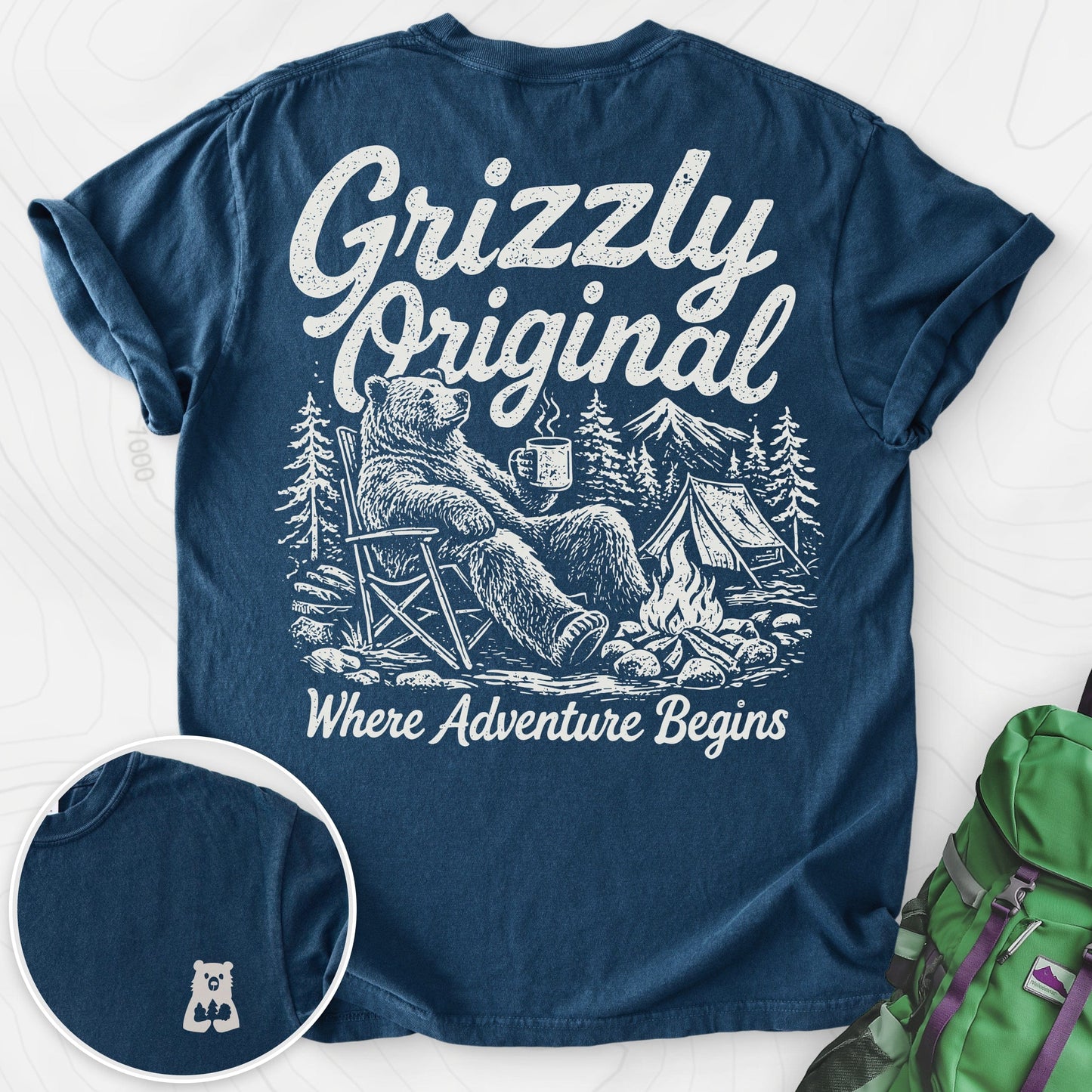 Grizzly Original Back Print