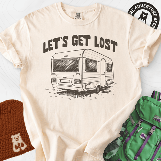 Let's Get Lost Camper T-Shirt