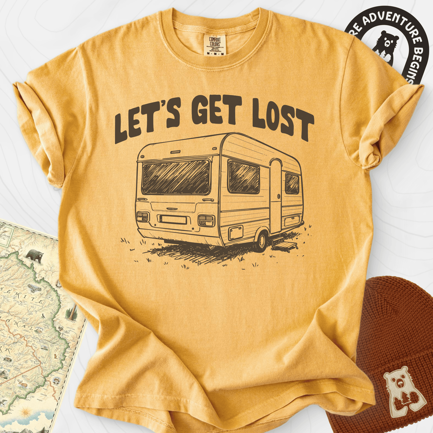 Let's Get Lost Camper T-Shirt