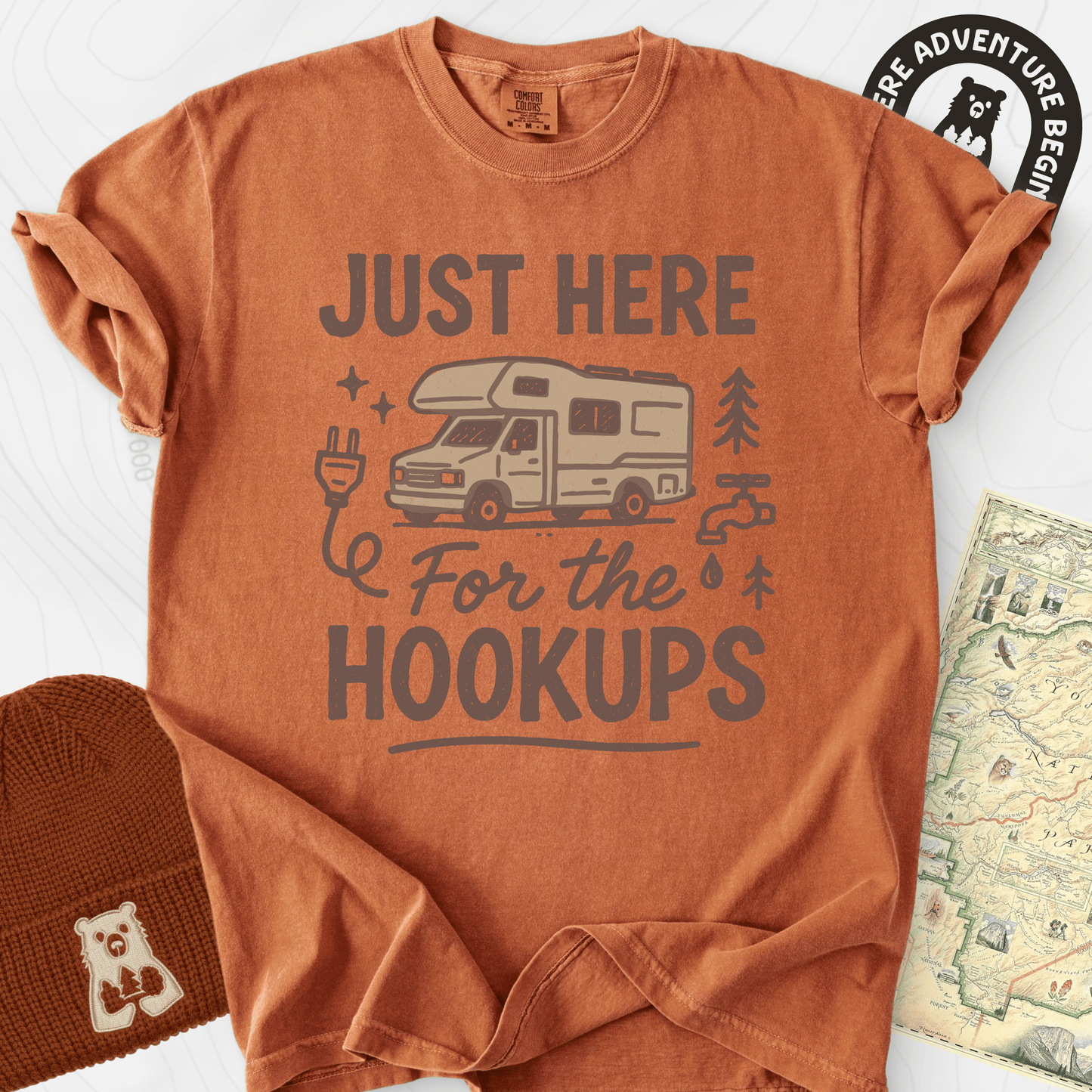 Hookups Camper T-Shirt