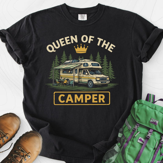 Queen of the Camper RV T-Shirt