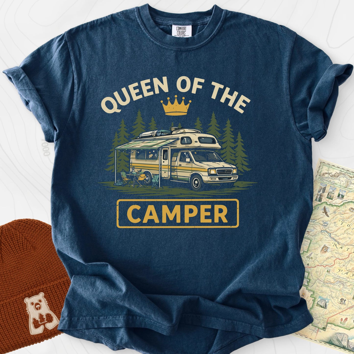 Queen of the Camper RV T-Shirt